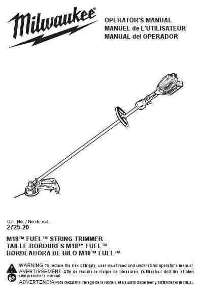 Milwaukee M18 String Trimmer Manual-page_pdf